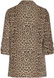 PIECES PCBOSELLA 3/4 Blazer imprimé - Femme - Taille XL - Naturel