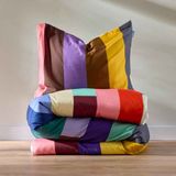Auping Color Fever - Multi Dekbedovertrek - Eenpersoons 140 x 220 cm - Biologisch katoen