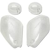 Set Yamaha Aerox MBK Nitro 50 100 '99/'12 Set met 4 transparante knipperlichten