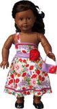 DYD Dress Your Doll - Making Couture Outfit kit Nataly Flowers - Voor pop van 45cm - PN-0171719
