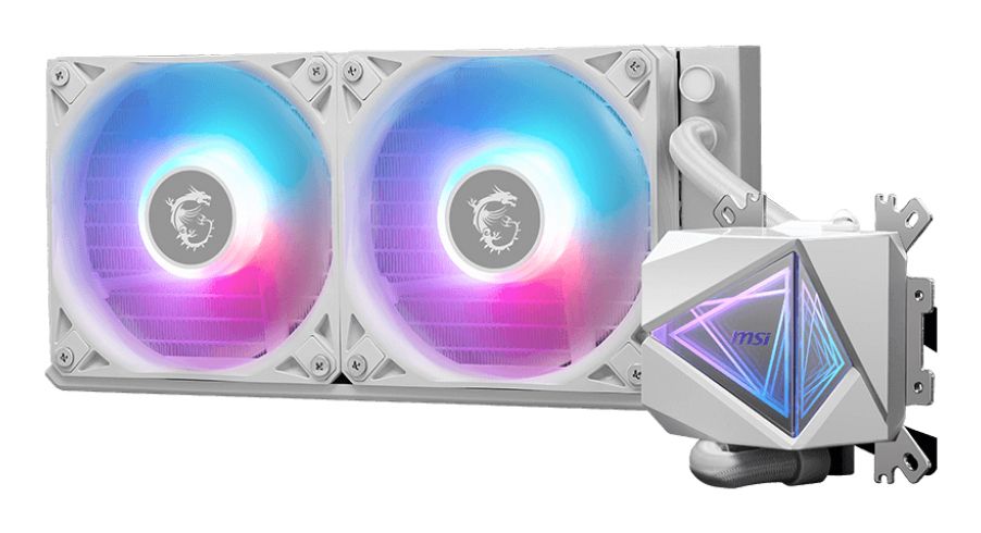 MSI MAG Coreliquid I240 Processor Kit voor vloeistofkoeling 12 cm Wit