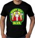 Bellatio Decorations Shoppartners Bv Grote maten foute Kerst t-shirt - oud en nieuw / nieuwjaar shirt - happy new beer / bier - zwart voor heren - kerstkleding XXXXL