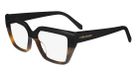 FERRAGAMO SF2971 006 BLACK/TORTOISE 53/15/140 Vrouw Brilmonturen