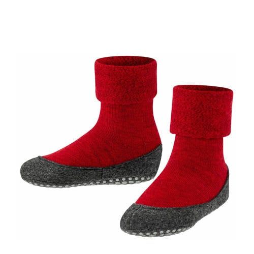 FALKE Cosyshoe Pantoffels Rood Kids