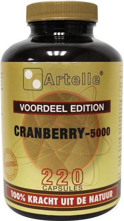 Artelle Cranberry 5000 - 220 Capsules