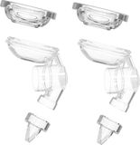 Youha® Ventiel connector - 2 stuks - cup connect kit - tussenstuk Youha borstkolven - 2x Membranen - 2x Ventielen - 2x Ventielbasis - Silicone connector kit - BPA vrij