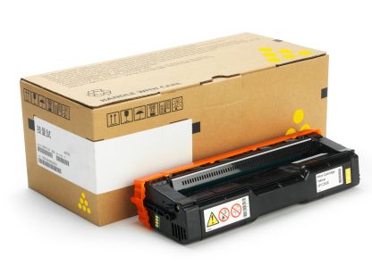 Ricoh 407719 toner cartridge geel - 6000 pagina's