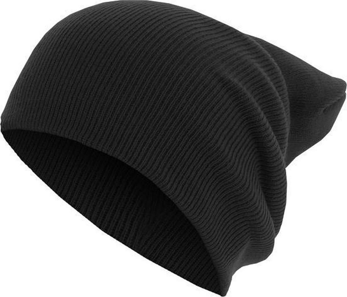 Urban Classics MasterDis long beanie muts black