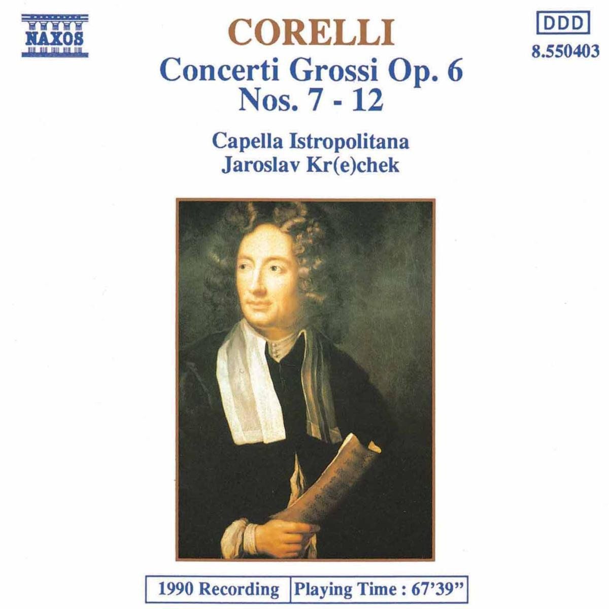 OUTHERE Corelli: Concerti Grossi Op 6 no 7-12 / Jaroslav Krcek, etc - Muziek - 4891030504035
