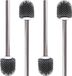 Unyqoos® Set de 4 brosses de toilette en silicone