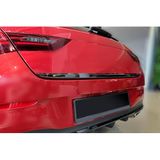 Avisa Zwart Chroom RVS Kofferbak Sierlijst compatibel met Mercedes CLA Shooting Brake (X118) 2019-