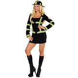 Widmann Sexy brandweerman outfit voor dames - Verkleedkleding - Small
