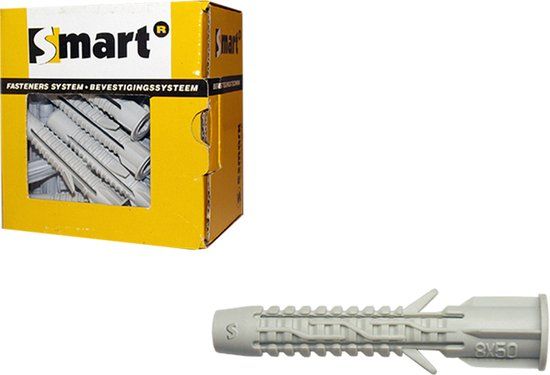 pgb-Europe SMART Universeelplug met boord Ø 6x35 Ny | 200 st