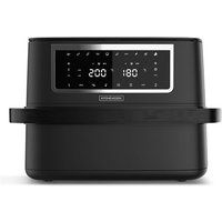 Kitchen Cook AIRMED_W Dubbele Heteluchtfriteuse 10L Zwart