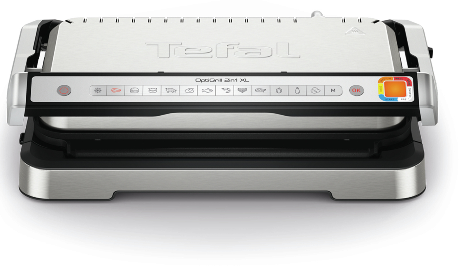 Tefal OptiGrill 4in1 XL GC784D - Contactgrill - RVS