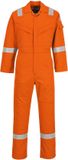 Portwest Super Lichtgewicht Antistatische Overall 210gm FR21 - Oranje Lang - L
