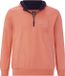 Jan Vanderstorm heren Sweatshirt - 80/82 - Lichtoranje - Plus Size