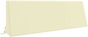 vidaXL - Coussin de dossier - SOEST - 100% Polyester - Crème - 120 x 20 x 40 cm