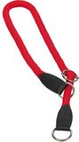 Nobby Halsband - Hond - Tegen trekken - Met veiligheidsring - 60 cm - Rood