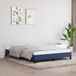 Maison Exclusive - Cadre de lit sans matelas, bleu, 140x190 cm, rembourré