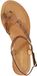 Les tropeziennes par M. Belarbi Dresco Holly platte leren sandalen voor dames, bruin, maat 37