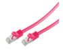 Shiverpeaks BS75512-M netwerkkabel Magenta 2 m Cat7 S/FTP