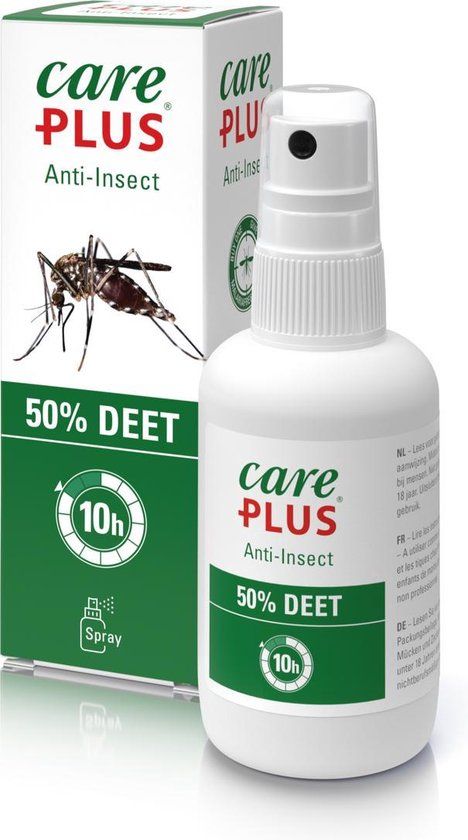 Care Plus Anti-Insect Deet 50% Spray - 60ml - Muggenspray