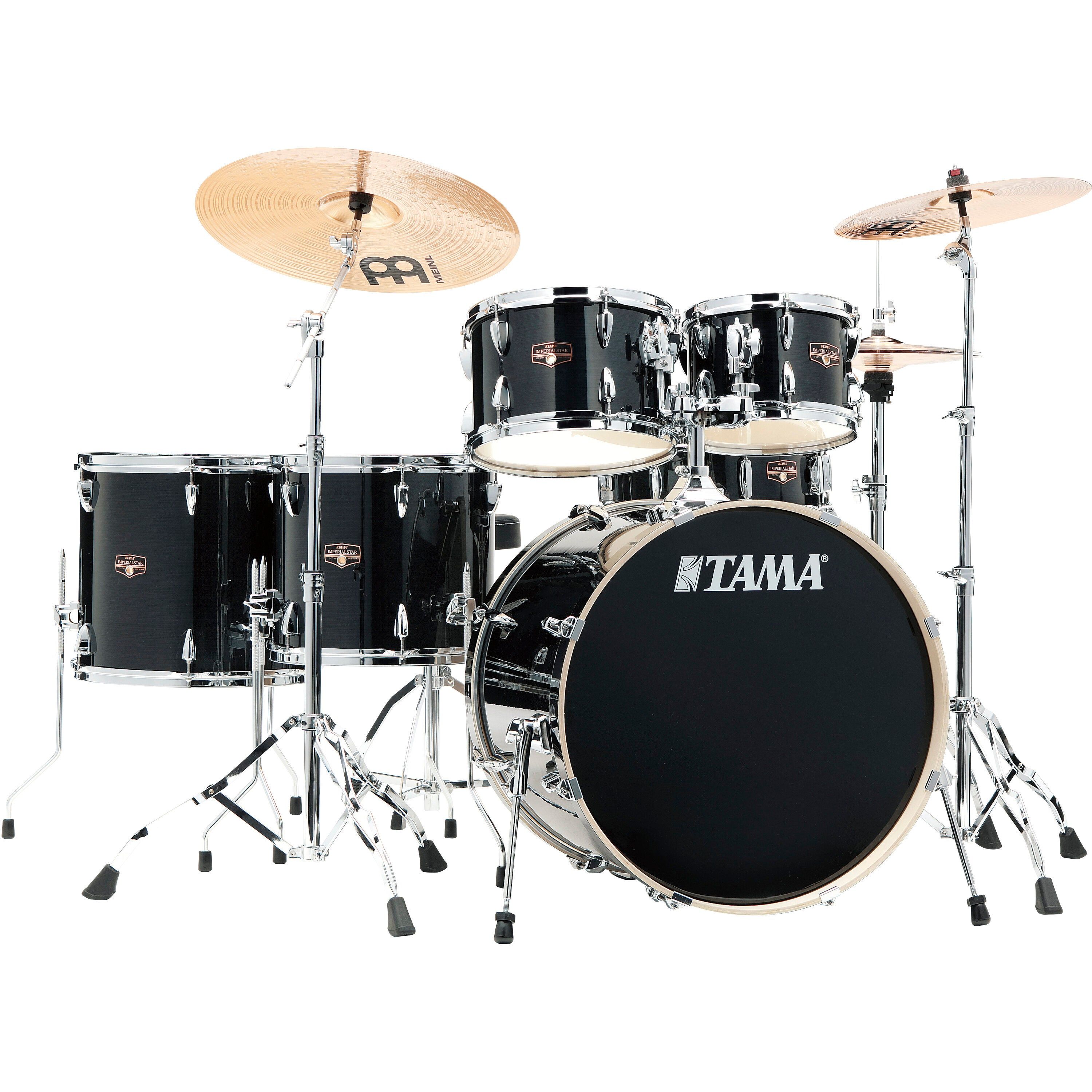 Tama Imperialstar 6-Piece Drum Kit - Hairline Black