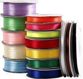 Panda - Ruban satiné, 15 rouleaux, couleurs assorties