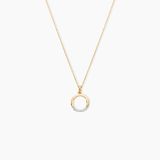 Vahina Collier Or Jaune Diamants