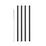 Metaltex 253135002 rietjes kunststof 12 stuks zwart