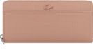 LACOSTE Chantaco Classics Long Zip Wallet Cork Oud roze