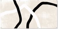 GreatGardenPosters Tuinposter - Design - Minimalisme - Abstract - 160x80 cm - PVC - Multicolor