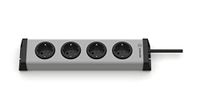 Ehmann 0200x00042303 Stekkerdoos, universeel, 4-voudig, 3 m voedingskabel
