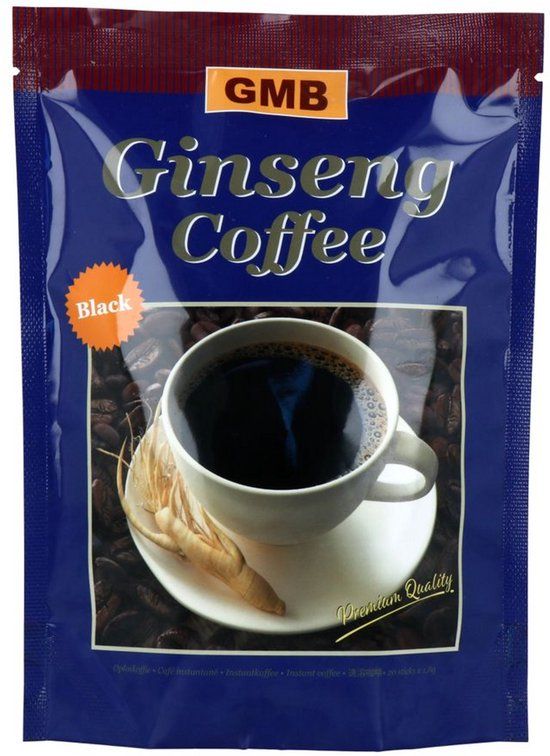 GMB Ginseng Coffee Zwart 20ST