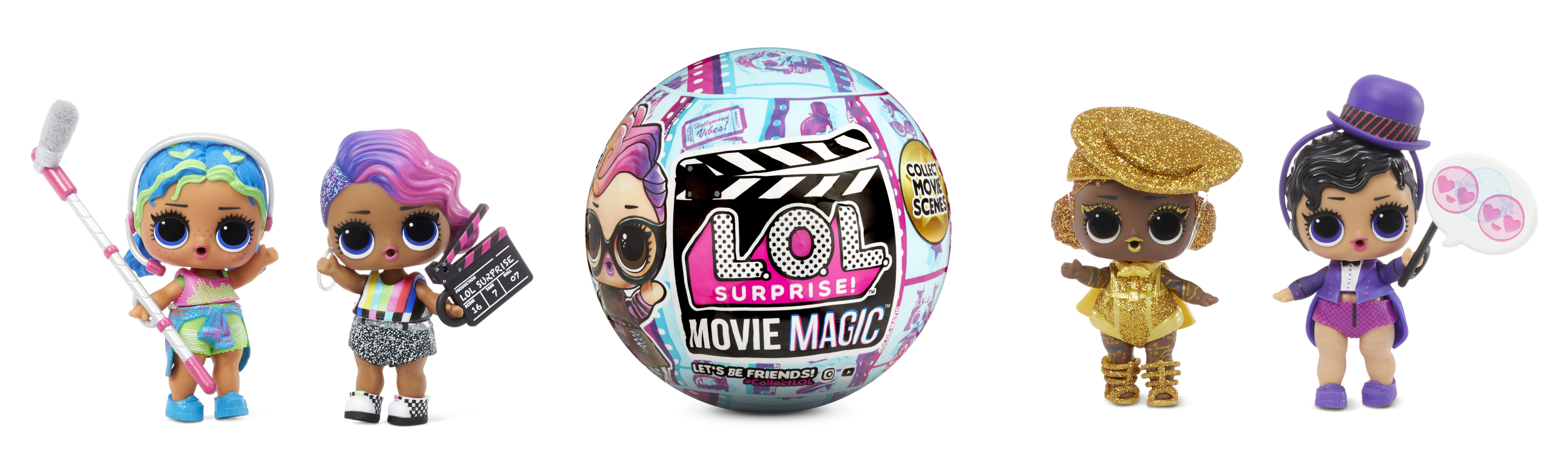 MGA Entertainment L.O.L. Surprise! Movie Magic Doll Asst in Sidekick