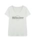 Blauer Glitter Degradé T-shirt
