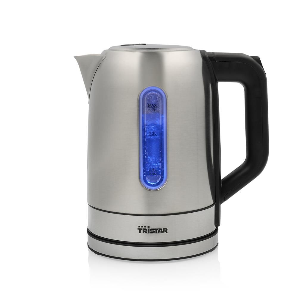 Tristar WK-1344 Waterkoker - 1.7L - Zwart/Zilver - 2200W
