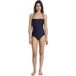 Admas Maillot de bain 1 pièce bandeau femme Admas Sequins