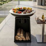 ASH Grill & Heat Vulcan L - Plancha BBQ - Zwart staal