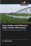 Uno OmniScriptum SRL Uno studio sull'efficacia degli utenti dell'acqua