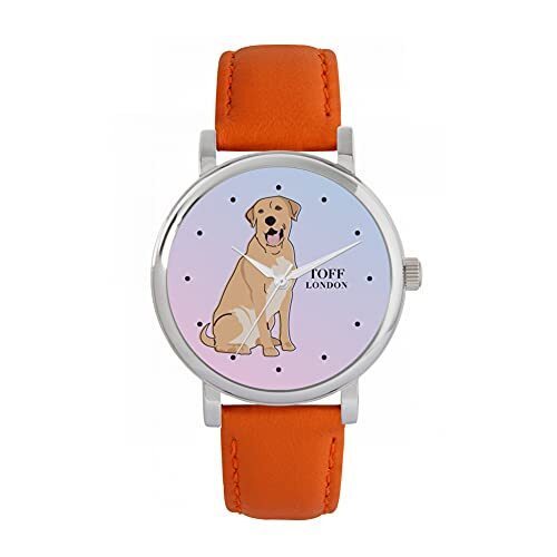 Toff London Beige Labrador Retriever Hondenhorloge