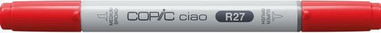 Copic Ciao markeerstift Rood Beitel/penseelpunt 1 stuk(s)