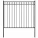 vidaXL - ASSEN Tuinhek - Staal - 1,7 x 1,5 m - Zwart