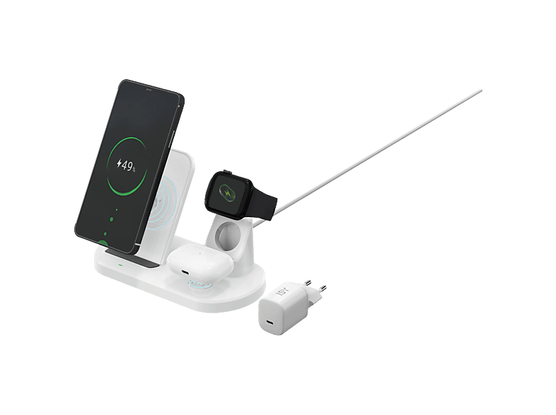 ISY Iwq-2020-1 3-in-1 Wireless Charger
