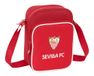 Safta Sevilla FC Schoudertas met buitenzak, aktetas, schoudertas, comfortabel en veelzijdig, kwaliteit en duurzaamheid, 16 x 6 x 22 cm, Rood, M, Casual