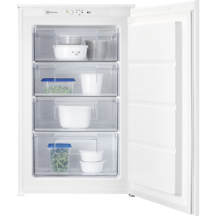 Electrolux LUB3AE88S Ingebouwde Vrieskast - 98L - Wit