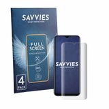 Savvies Screenprotector voor Lagenio A10 Pro - Folie Beschermfolie Transparant Volledig Dekking 4 Stuks