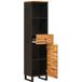 Armoire de salle de bain chêne artisanal 38 x 33 x 160 cm