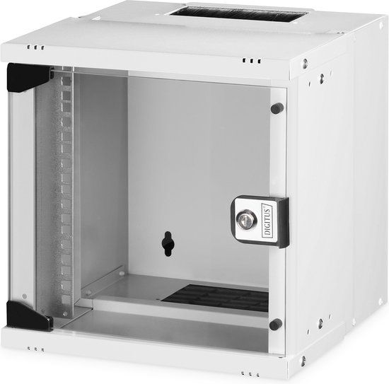 Digitus DN-49100 10inch Wandkast 6 HE Grijs